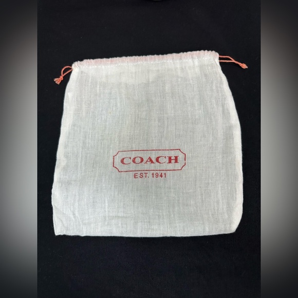 Authentic Vintage Coach EST. 1941 wristlet dustbag EUC - Picture 3 of 7